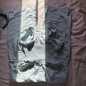 Blu Pepper Light Blue Jumpsuit